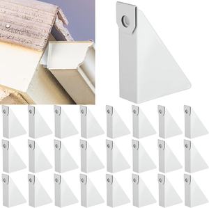 Cales <span class=keywords><strong>de</strong></span> <span class=keywords><strong>gouttière</strong></span> en aluminium robustes pour la vente en gros, installation facile, accessoires <span class=keywords><strong>de</strong></span> <span class=keywords><strong>gouttière</strong></span> pour système <span class=keywords><strong>de</strong></span> drainage <span class=keywords><strong>de</strong></span> toiture - Product Image 6