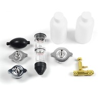 Kit de Prueba de Detección de Fugas de Combustión en Juntas de Culata de Cilindros de CO2 con 3 Adaptadores, Herramienta de Diagnóstico para Automóviles