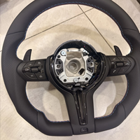 Volant de voiture personnalisé en cuir M Sport et fibre de carbone pour BMW F30 F10 F20 F32 F36 F22 F15 F25 F80 F82 M3 M4 M5 E90 E70 E46 E60