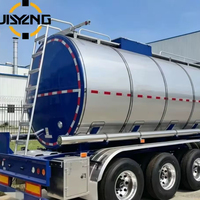 Semi-remorque citerne à carburant 4 essieux 45000l, semi-remorque citerne à carburant 3 essieux 37000 litres, semi-remorque citerne à carburant 2 essieux