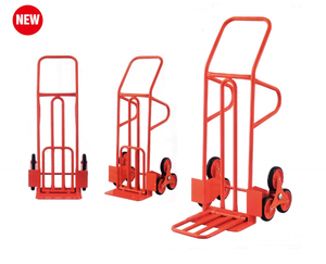 JK Steel Folding Hand Trolley 6 Wheels Industrial Platform Dolly Stackable Powder Coated <b>Max</b> 200kg Load Capacity JK-250-6W - Product Image 4