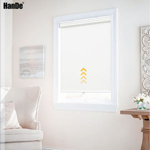 Stores à enrouleur automatiques sans cordon personnalisés pour fenêtres intérieures, stores à enrouleur manuels sans cordon, stores à enrouleur à ressort - Product Image 2