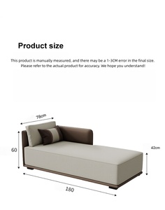 <span class=keywords><strong>Canapé</strong></span>-lit de luxe moderne, design <span class=keywords><strong>d</strong></span>'hôtel, éponge haute densité, coussin modulaire doux - Product Image 5