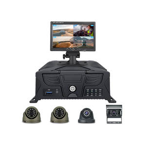 Caja Negra para Vehículos, DVR para Automóviles y Autobuses, 1080P MDVR, Sistema DVR Móvil para Automóviles de 4 Canales - Product Image 1