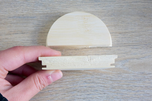 Nắp Gỗ Tre Tròn Hoặc Vuông LOGO Tùy Chỉnh Cho Lọ Thủy Tinh Nút Nến Có Nắp Chai Khắc Laser - Product Image 6