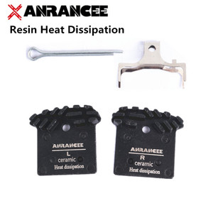 Pastillas de Freno de Disco de Resina Orgánica Anrancee, Disipación de Calor para Bicicleta, Compatible con <span class=keywords><strong>Frenos</strong></span> de Disco <span class=keywords><strong>Shimano</strong></span> <span class=keywords><strong>M6100</strong></span> M7100 M8100 - Product Image 2