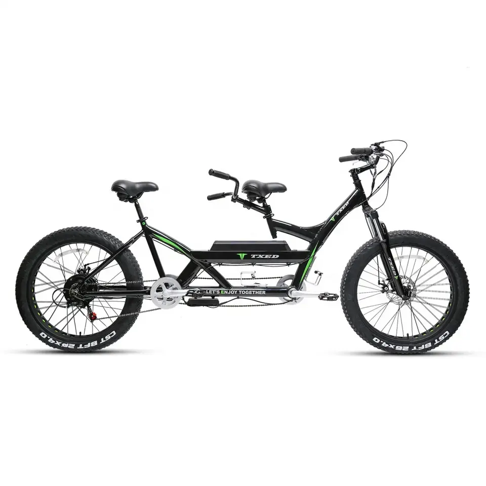 Txed độc đáo đôi cưỡi xe đạp điện với 500W phía sau trung tâm động cơ và 7 tốc độ đặc biệt của Ebike