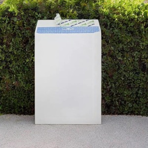 C5 Blanco PEFC Certificado Peel Seal 6x9 Sobre de bolsillo Papel de negocios de marca personalizado para uso en oficina - Product Image 1