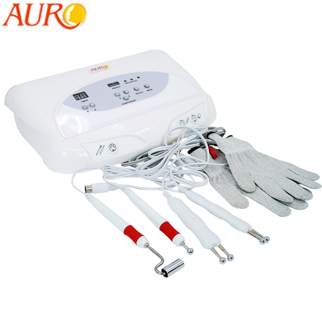 Auro Microcurrent Galvanic Facial Beauty Equipment Micro Current Facial Toning Device Professional