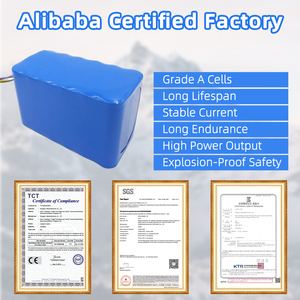 BMS 내장 18650 <span class=keywords><strong>12V</strong></span> 16AH 20AH 충전식 리튬 이온 태양 전지 배터리 팩 - Product Image 4