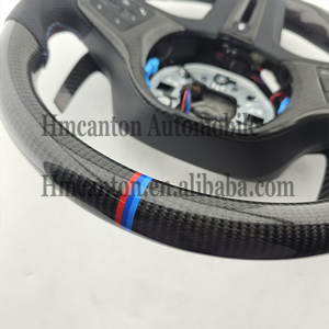 Volante Deportivo de Fibra de Carbono Perforada en Cuero, el Más Popular para BMW Serie G, M3 G20 G30 G80 M4 G82 M5 CS - Product Image 5