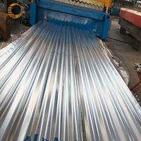 Tôles de Toiture Ondulées Galvanisées Prépeintes (PPGI) Durables pour Toitures d'Entrepôts - Résistantes à l'Eau, au Feu et à la Corrosion