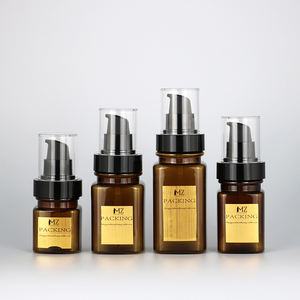 Chine Vente en gros Flacon compte-gouttes d'huile essentielle 30/50/70/100/120Ml 20/30G Flacon compte-gouttes en verre transparent Bouteilles cosmétiques - Product Image 3