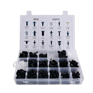 Tool-Free Installation Push-Type Automotive Retainer <b>Clips</b> Plastic Push Pin Rivets Fasteners for Car <b>Bumper</b> Door Trim - Product Image 2