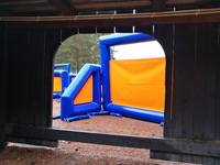 Bunker gonflable tactique de qualité commerciale Offres Spéciales, bunker gonflable de paintball de mur d'abri avec la conception faite sur commande