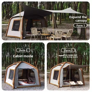 <span class=keywords><strong>Tenda</strong></span> Gonfiabile Portatile Pieghevole per Bambini Explorer, Apertura Rapida Automatica, Quattro Stagioni, Una Camera da Letto e Soggiorno per Campeggio - Product Image 5