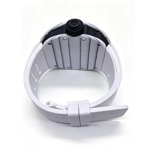Boîtier de montre en céramique Tonneau RM avec bracelet en caoutchouc compatible avec le <span class=keywords><strong>mouvement</strong></span> automatique <span class=keywords><strong>Seiko</strong></span> NH70 <span class=keywords><strong>4R36</strong></span> OEM personnalisé - Product Image 6