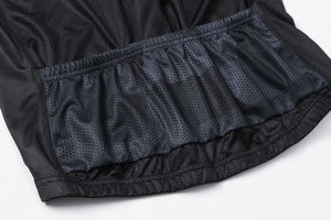 เสื้อจักรยานแขนสั้นสีดำสำหรับผู้หญิงมืออาชีพ พิมพ์โลโก้ได้ ระบายอากาศได้ดี แห้งเร็ว ทรงแอโร่ เหมาะสำหรับการแข่งขัน - Product Image 6