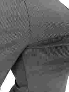 مخصص <span class=keywords><strong>2</strong></span> قطعة طويلة الأكمام قمصان السراويل مجموعات متماسكة مضلع ملابس استرخاء مطابقة صالة ملابس مجموعات ملابس للنساء - Product Image 4