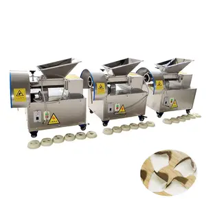 Pizza Ball Cutter Sheeter Machine En Deegverdeler Deeg Brood Rollende Vormmachine Deeg Snijmachine Voor Pizza