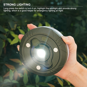 Tira de Luces LED de 10 Metros para Camping, Recargable por USB, Regulable, Blanco Cálido y RGB, para Exteriores, Jardín, Fiestas, Ambiente de Camping - Product Image 4
