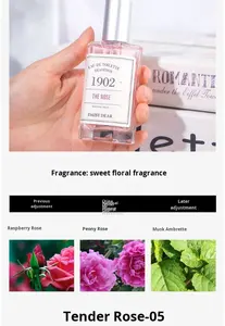 น้ำหอมเซียวเฉิง อี้เซียง รุ่น 1902 กลิ่นพีช คัปเปอร์โรส หอมติดทนนาน กลิ่นอ่อนโยน 50 มล. แบบสเปรย์ สำหรับนักศึกษาสมัยใหม่ - Product Image 5