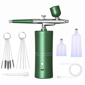 Kit de compresseur AirBrush sans fil portable d'injecteur d'oxygène Offre Spéciale pour l'artisanat de gâteau d'art d'ongle - Product Image 4