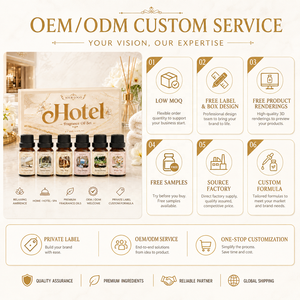 Juego de Aceites Aromáticos Naturales de Lujo para Hoteles, Alta Concentración, OEM/ODM, para una Fragancia Duradera, Cuidado de la Piel y el Cuerpo - Product Image 3