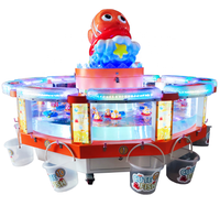 Machine de jeu de pêche LX Cute Fish pour enfants - Machine de rédemption de tickets personnalisable pour parcs d'attractions