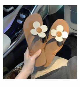 <span class=keywords><strong>Sandali</strong></span> <span class=keywords><strong>infradito</strong></span> in PVC all'ingrosso per donna, ciabatte da interno ed esterno, <span class=keywords><strong>sandali</strong></span> da spiaggia con design floreale, <span class=keywords><strong>infradito</strong></span> da casa per ragazza - Product Image 4