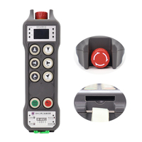 Control Remoto Inalámbrico Industrial Recargable a Prueba de Agua para Grúa, Interruptor de Botón Metálico Encendido/Apagado, IP67