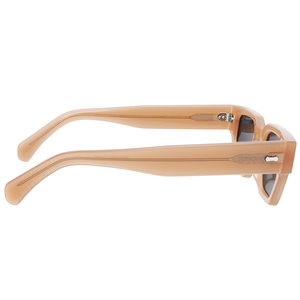 Kính retro hình học đậm, kính râm Acetate khung nhỏ dày, được chế tác bởi các thợ thủ công với một kết thúc Retro hai tông màu - Product Image 2