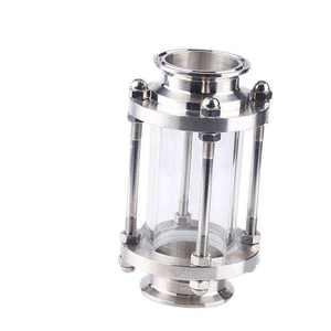 1"2"3"4" <strong>Stainless</strong> <strong>Steel</strong> 304/316 Pipe Fittings Tri Clamp Straight Tubular Sight Class SS Pipe Fitting - Product Image 2