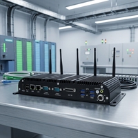 Ordinateur industriel embarqué EGLOBAL, système bus, Intel J4125, 2 ports COM, 2 ports LAN, DDR4 16 Go, SSD+HDD, module 4G, Mini PC Linux, VGA, démarrage du logo
