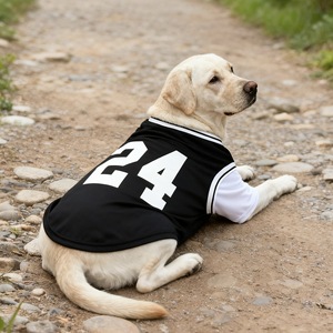 Maillot de basket-ball pour chien de grande taille, imprimé numéro 23, faux deux pièces, printemps été, vêtements pour chien, grand <span class=keywords><strong>golden</strong></span> retriever, <span class=keywords><strong>labrador</strong></span> - Product Image 3