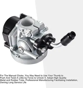 GOOFIT 2 Stroke 19mm Carb Carburetor Air Filter Assembly Intake Gasket Kit Replacement für 47cc 49cc Pocket Bike ATV - Product Image 3