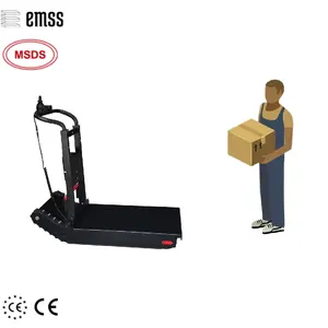 EMSS 400KG Load Heavy Duty Moving Trolley Stair Climbing Tracked Transporter Hand Truck Cart With Tool