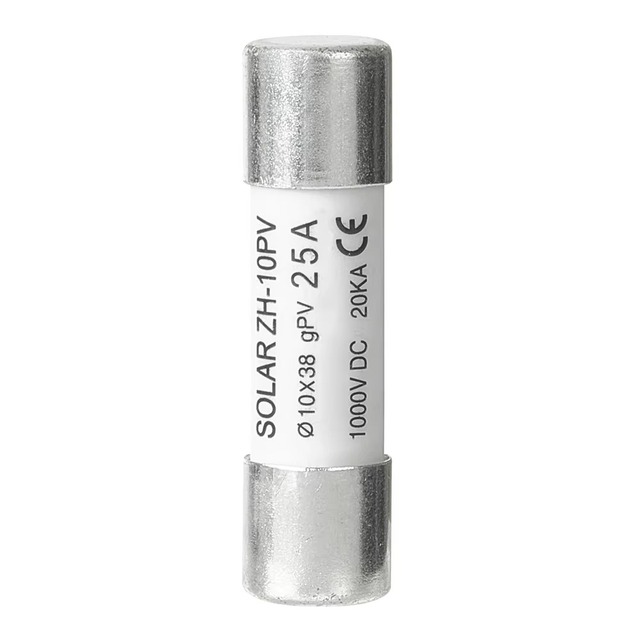 High Voltage DC Fuse 10X38 1000V Semiconductor Protection Fast Acting for Solar Farm and Wind Power System