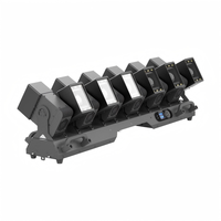Neues Design 12X60W RGBW LED Zoom Beam Moving Head Licht IP33 Ra90 DMX512 Aluminiumlegierung 10000 Lumen 8000K Club Bühnenlicht