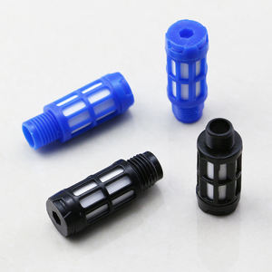 Negro azul PSU G1/8 G1/4 G3/8 G1/2 silenciador de escape de aire neumático de plástico filtro silencio de ruido para compresor de aire - Product Image 1