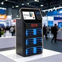 2026 La plus populaire Station de partage de batteries externes pour stades à 18 emplacements, Distributeur automatique de location de batteries externes 5000 mAh