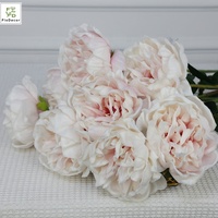 Fleur de Pivoine Artificielle en PU Grande Qualité en Gros Effet Naturel pour Mariage Maison Fête Décoration Centre de Table