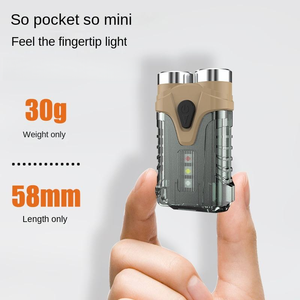 Xách tay siêu sáng Mini torch ánh sáng túi đa chức năng có thể sạc lại từ EDC không thấm nước Keychain đèn pin - Product Image 3