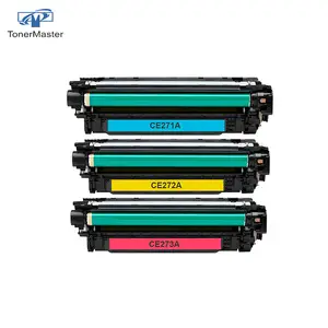 संगत 650A रंग Toner कारतूस CE270A CE271A CE272A CE273A के लिए हिमाचल प्रदेश Laserjet प्रो Cp5525