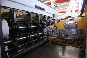 Новое состояние, автоматическая машина FFG Inline, производитель картонных коробок, упаковочная линия с флексо-гофрированным картон, слоттер для принтера - Product Image 2