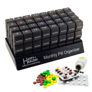 Pastillero Epsilon desmontable de 31 días, pastillero mensual de 3 veces al día, pastillero mensual, pastilleros Mensual De Plastico - Product Image 1