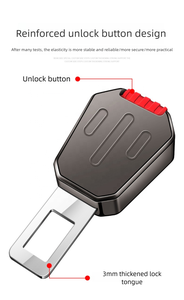 Extensor de Cinturón de Seguridad para Auto con Logotipo Personalizado, Compatible con la Ranura Original del Cinturón de Seguridad, para Todos los Modelos de Auto - Product Image 5