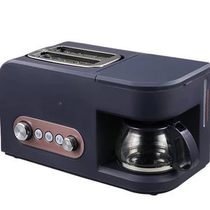 Máquina para Hacer Waffles Comercial, 110V 1300W, Multifuncional, Automática, para Desayuno, Antiadherente, para Tostar Pan, Hacer Omelettes y <span class=keywords><strong>Café</strong></span> - Product Image 1