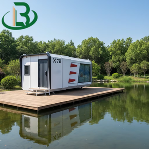 Maison préfabriquée en conteneur, capsule de camping, maison capsule avec vue panoramique, hôtel spatial, villa, sites panoramiques - Product Image 1