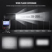 Neewer Nw700-c Ttl Flash Speedlite Kompatibel Dengan Kamera Dslr, Speedlight Sinkronisasi Kecepatan Tinggi 1/8000s, Output 1/1-1/256